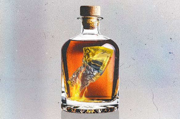 Police will examine whether a federal tax break on alcohol has played a role in a spate of firebombings.