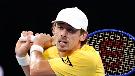 Alex de Minaur has a trick round one opponent in former Wimbledon finalist Matteo Berrettini.