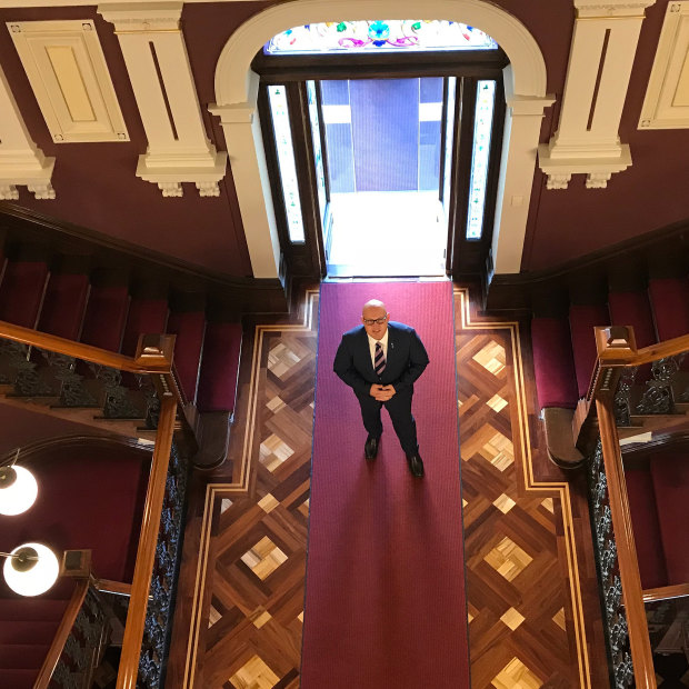 Speaker Curtis Pitt takes us on a private tour of Queensland's Parliament House to mark the building's 150th birthday.