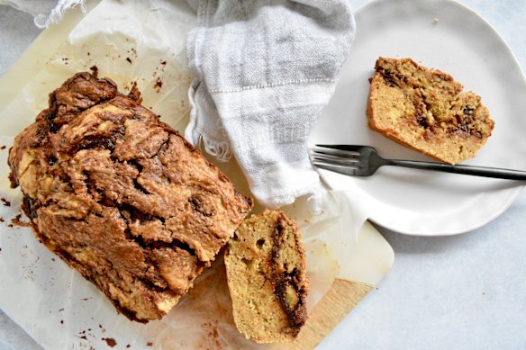 Banana and Nutella bread is a fuss-free and satisfying treat.