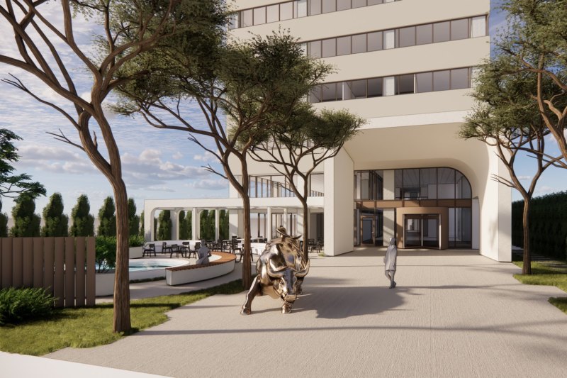 No bull, this developer just got a 33pc discount on an office tower