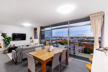 The three-bedroom apartment at 25/16-18 Harrison Street in lower north shore Sydney’s Cremorne sold at auction for $1.93 million.