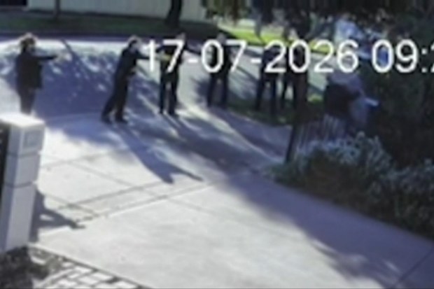 Mansfield Park resident Mark Grabsch was tasered by police, seconds after disarming a knife-wielding man.
