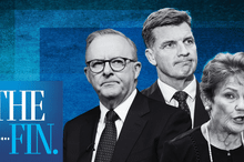 The Fin, Anthony Albanese, Angus Taylor, Pauline Hanson.