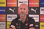 Newly unveiled Essendon coach Mark McVeigh.