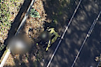The man, who is yet to be formally identified, died at the scene.