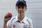 The 17-year-old was at cricket training when a ball struck him on the neck.