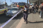Two pedestrians are fighting for life after being struck by a car at a busy crossing at Lakemba in Sydney’s south-west.