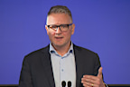 Telstra CFO Michael Ackland has defended the telco’s CEO at a press conference today.