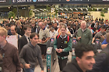 More than 1000 people turned out early on Friday, October 30 for the opening of the south-west Metro rail line in Sydney.