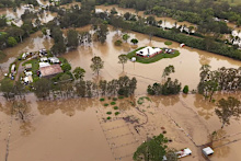 A severe storm dumped almost three times more rain than what the Bureau of Meteorology had forecast for Thursday in just a few hours.