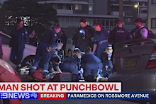 Emergency services found a man with critical injuries.