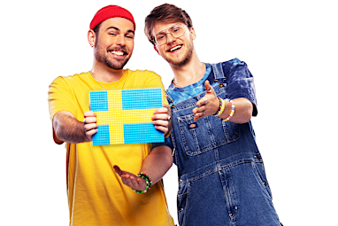 Vidar and Albin are a team on LEGO Masters Grand Masters of the Galaxy Season 7.