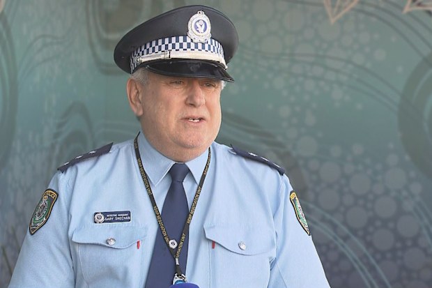NSW Police acting inspector Gary Sheehan.