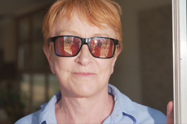 Michelle said she’ll probably need sunglasses when she is in her own home following the installation.