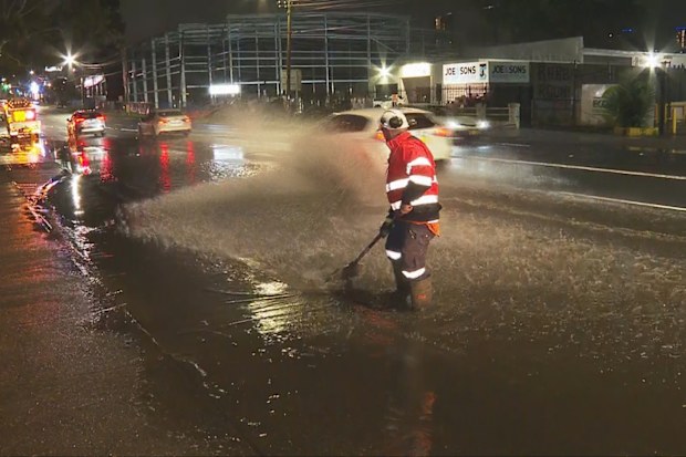SES crews across Sydney had a busy night after late showers. Today