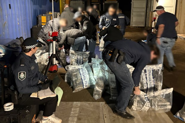 Record cocaine bust Australia: Police seize $800 million of drugs ...