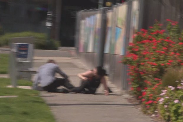 Police have been called to a One Nation event in Melbourne’s north, after a clash between a passer-by and volunteers.