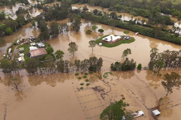 A severe storm dumped almost three times more rain than what the Bureau of Meteorology had forecast for Thursday in just a few hours.