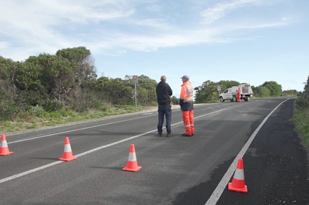 A search near Port Macdonnell on South Australia’s southeast coast.
