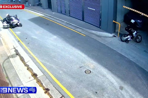 Police chased two ebike riders in the latest crackdown.
