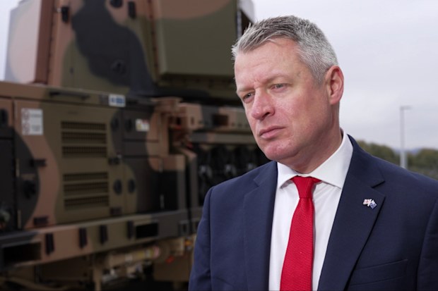 British Minister for Defence Readiness and Industry Luke Pollard at CEA Technologies in Canberra
