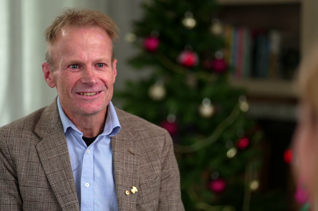 Professor Richard Scolyer wasn't expecting to be alive last Christmas, let alone this one.
