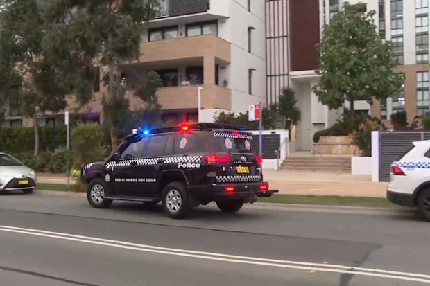 The shooting of the child happened at a home on Fairway Drive, Norwest, in the Hills District of Sydney.