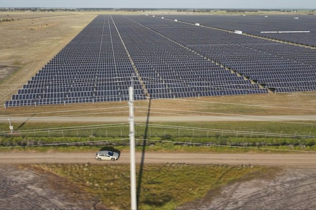 The proposed development, slated for the property directly behind Michelle’s boundary, will see 21,000 solar panels installed across the rural landscape.