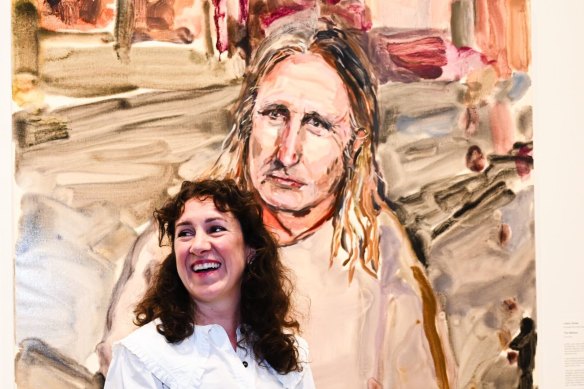 Laura Jones has won the Archibald Prize with a portrait of Tim Winton.
