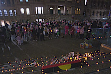 Dozens of vigils were held around Australia to honour the life and memory of Kumanjayi Little Baby.