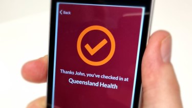 Queensland Health contact tracers and winding down their efforts, but still encouraging people to use the Check-In App.