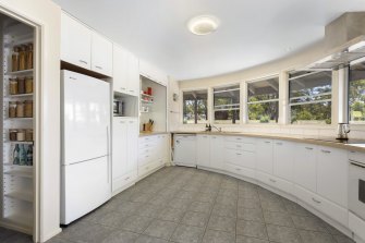 The home has a large kitchen and walk-in pantry.