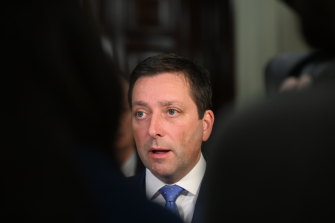 Victorian Opposition Leader Matthew Guy.