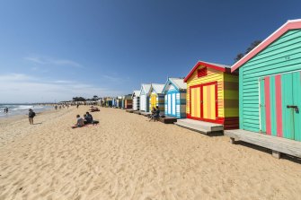 The row of Dendy Streeet beach boxes is a well-known Melbourne scene, and popular with photographers, both professional and amateur. But the council says the boxes are under threat from erosion.