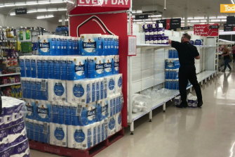 Toilet paper troubles have returned at some Coles stores.