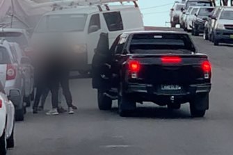 Police have released footage of a kidnapping in Sydney’s west 