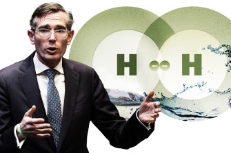NSW Premier Dominic Perrottet has backed green hydrogen to boost the economy and help reduce carbon emissions.