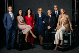 The ABC’s federal election panel in 2022.