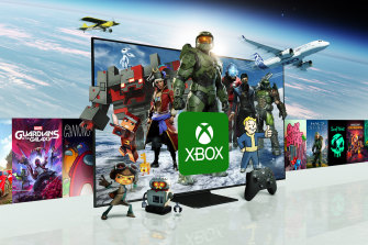 Game Pass is available on Xbox consoles, PC, and soon on Samsung smart TVs via streaming.