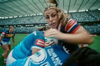 Images from the NRL’s ad campaign for the 2022 season
