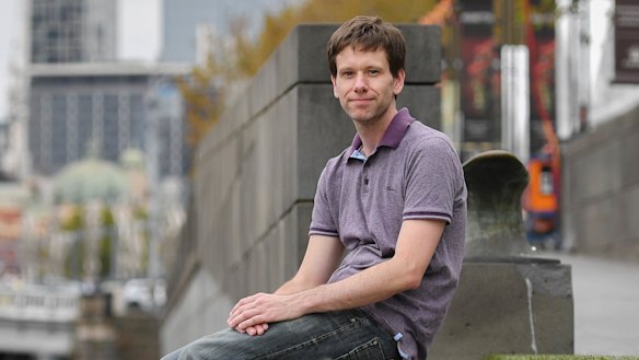 Edward Okulicz, 37, moved from Sydney to Melbourne because of the high cost of living.