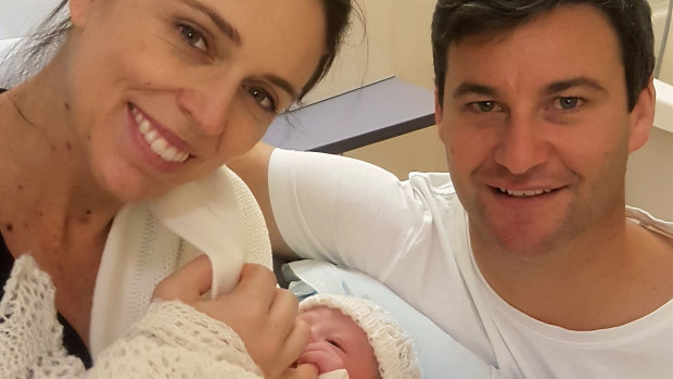 New Zealand PM Jacinda Ardern and her partner Clarke Gayford announced their daughter's arrival on Instagram.