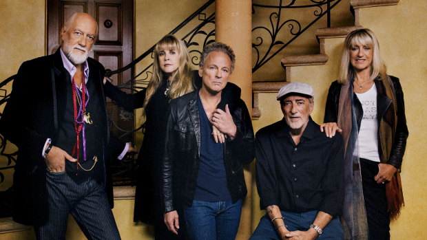 Fleetwood Mac: (From left) Mick Fleetwood, Stevie Nicks, Lindsey Buckingham, John McVie and Christine McVie.
