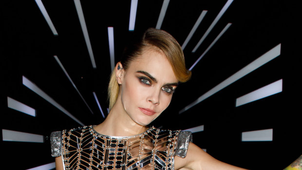 Brow queen, Cara Delevingne.