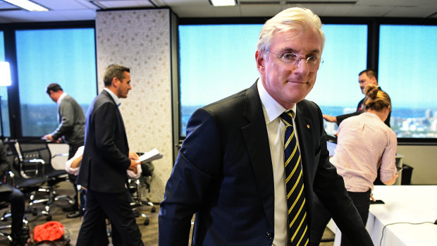 Out the door: FFA chairman Steven Lowy will leave his position at the end of the year. 