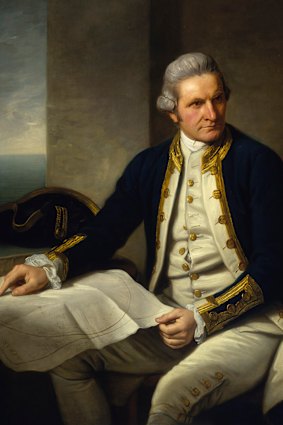 Captain James Cook, portrait by Nathaniel Dance, 1776.