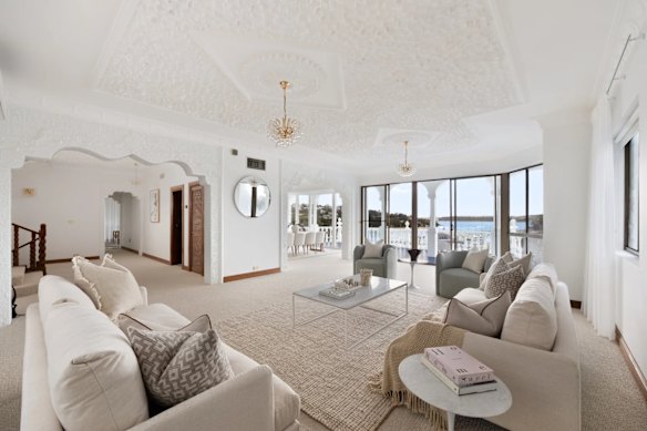 The European-style property was bought for $8.5 million, settlement documents show.