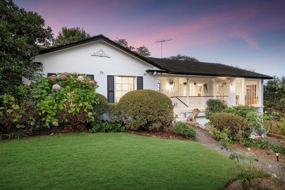 The Pymble home attracted two active bidders.