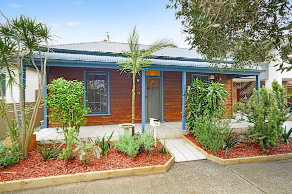 A first-home buyer outbid an investor for the keys to this Kogarah house. 